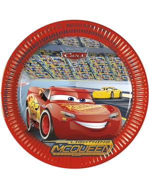 8 farfurii mari Cars 3