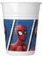 8 gobelets Spiderman