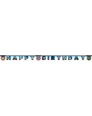 Girlanda The Avengers “Happy Birthday”