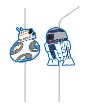 6 pailles Star Wars