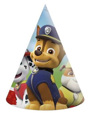 Sæt af 6 små Paw patrol hatte