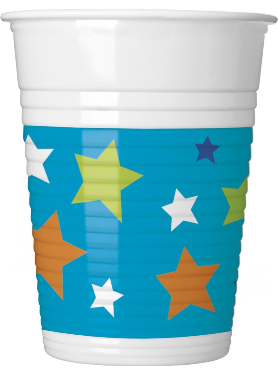 8 Happy Birthday Boy cups