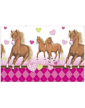 Paarden tafelkleed