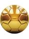 8 pratos grande Football Gold (23 cm)