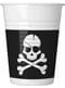 8 pahare Pirates Black