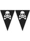 Festone di triangoli Pirates Black