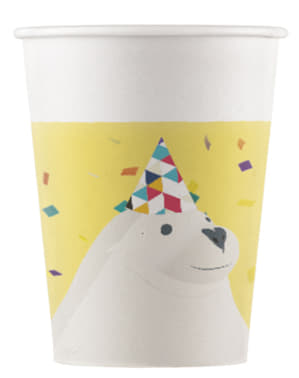 8 Arctic paper cups