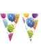Sparkling Balloons Wimpel-Girlande mit Dreiecken