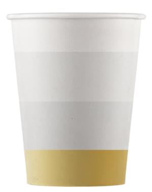 8 Collection paper cups