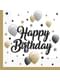 20 birthday balloons napkings (33x33 cm)