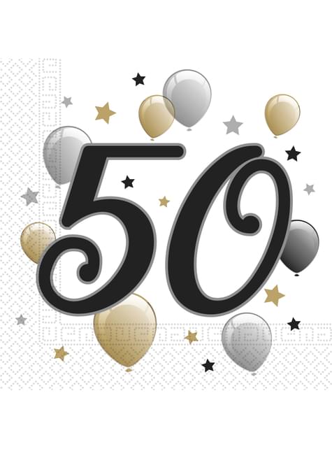 50歳の誕生日の昼寝のセット