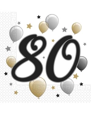20 80歳の誕生日の昼寝のセット