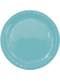 8 Light Blue Plates (23cm) - Basic Colours Line