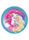 8 pratos grandes de Barbie Dreamtropia (23 cm)