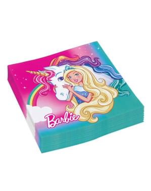 16 servilletas de Barbie Dreamtropia (33x33 cm)