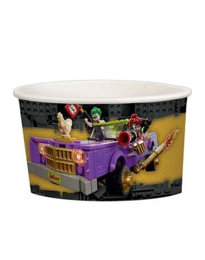 Sæt af 8 små lego batman is kopper