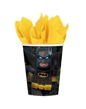 Set de 8 pahare Batman La Lego Movie