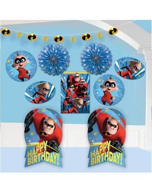 The Incredibles 2 makuuhuoneen koristesetti