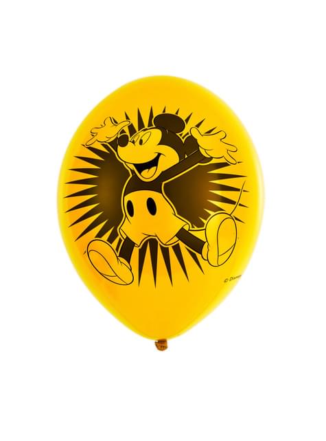 6 Mikki Hiiri juhla lateksi ilmapalloa