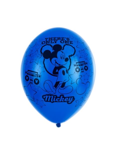 6 Mikki Hiiri juhla lateksi ilmapalloa