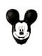 4 Mickey Mouse shaped latex balloons (56 cm)