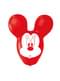 Set of 4 Minnie shaped latex balloons