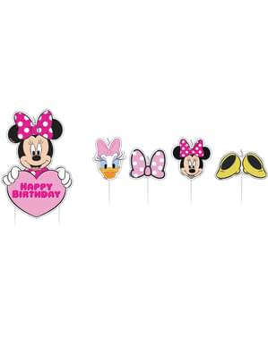 17 Minnie Mouse doğum günü mumları