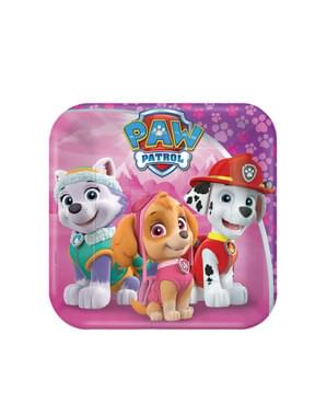 8 adet Paw Patrol tatlı tabağı seti