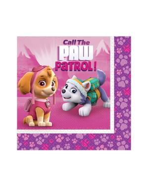 16 tovaglioli La Paw Patrol (33x33 cm)