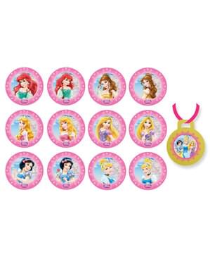 Set de 8 baloane cu băț Prințese Disney