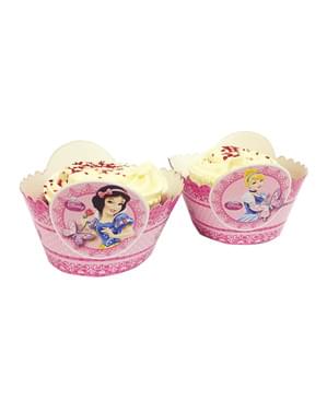 Sett med 8 Disney Prinsesser Muffins bunn