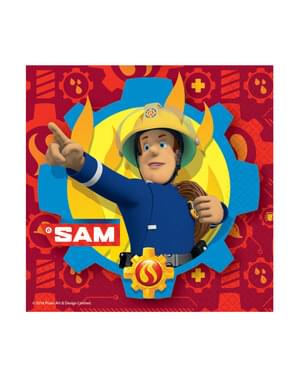 20 Fireman Sam servetten (33x33 cm)