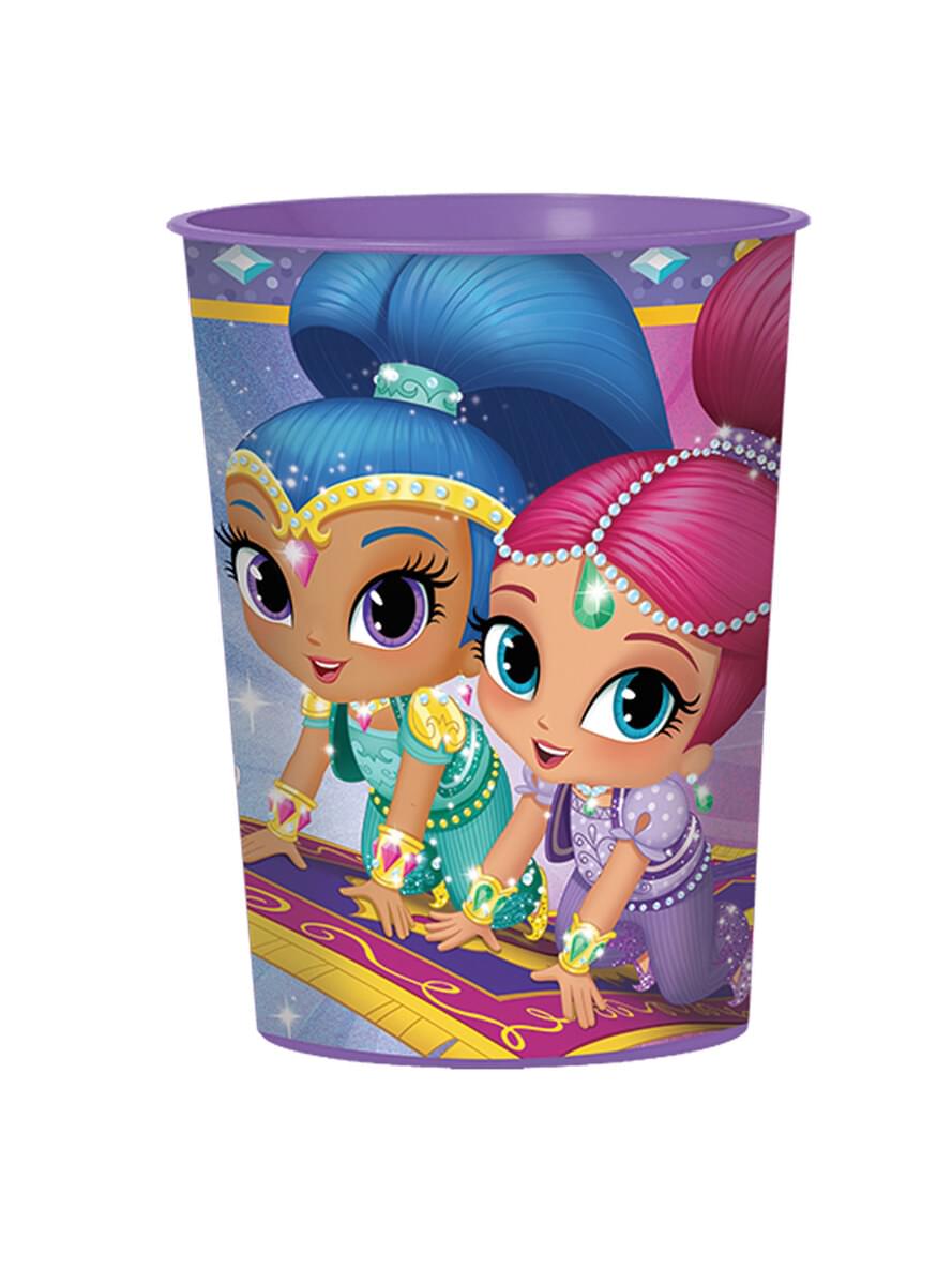Hard plastic Shimmer and Shine cup