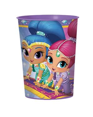 Harde plastic Shimmer and Shine beker