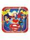 8 grandes assiettes DC Super Hero Girls
