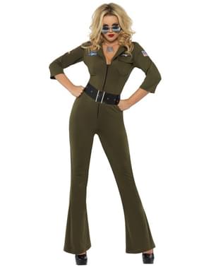 Naiste Top Gun Aviator kostüüm