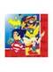 Set of 16 DC Super Hero Girls napkings