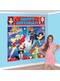 Set de decoración de pared de DC Super Hero Girls