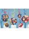 Set de 12 decorațiuni DC Super Hero Girls