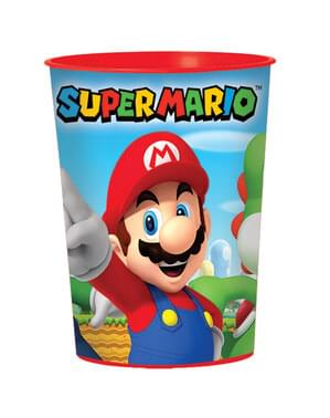Sert plastik Süper Mario Bros bardağı