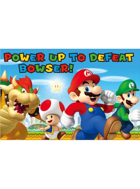 Jeu Fete Enfant Super Mario Bros Funidelia