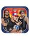 Sett med 8 WWE dessert tallerkener