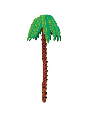 Palma hawaii decorativa di cartone