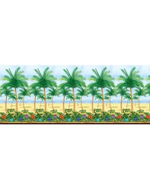 Carta per pareti decorativa Hawaii con palme