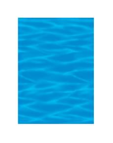 Rolo decorativo para parede havai agua