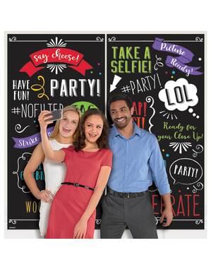 Cartel photocall happy party