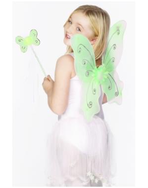 Butterfly Green Wings