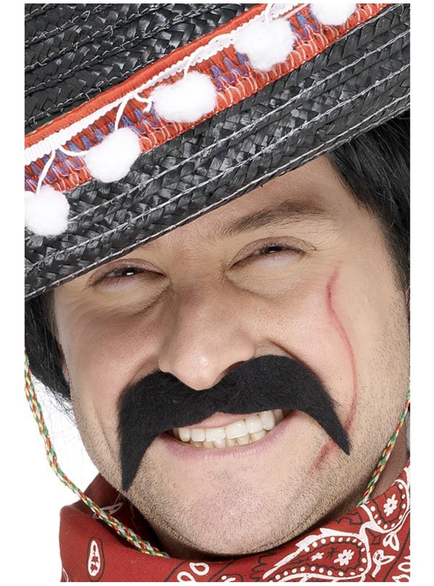 Bigote de bandido mexicano