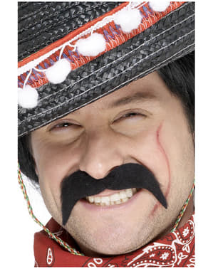 Moustache de bandit mexicain