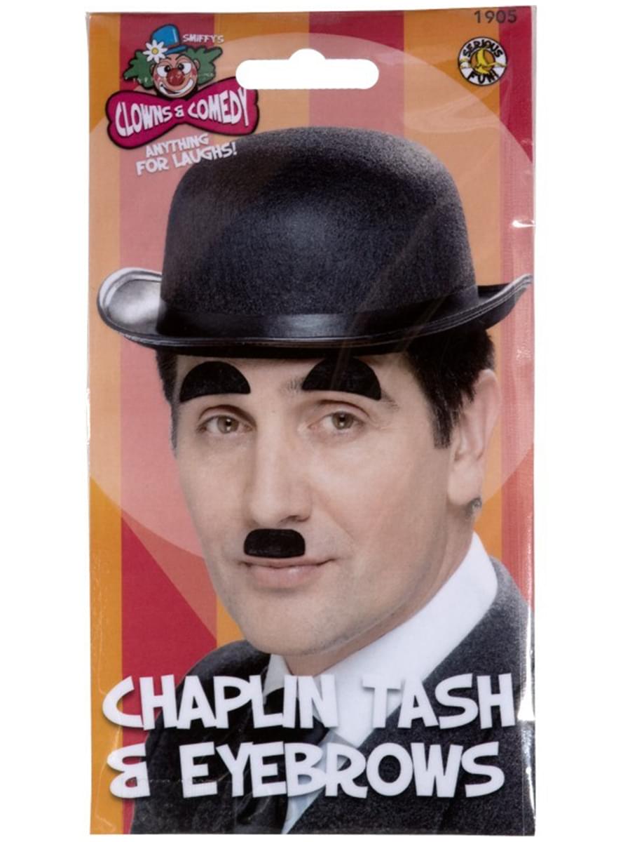 Charlie Chaplin knír + obočí